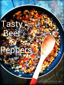 Tasty Beef & Peppers 1