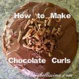 How to Make Chocolate Curls