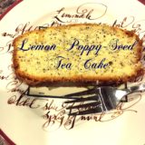 Lemon Poppy-Seed Tea Cake